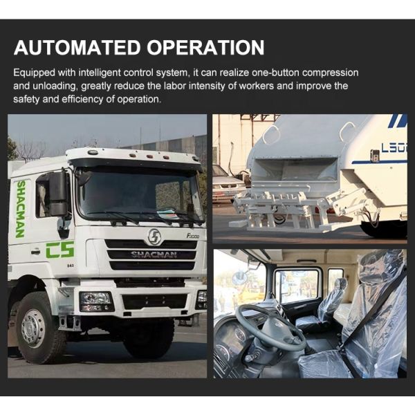 Medium Scale Compressed Garbage Trucks Large Scale Medium Sized Garbage Trucks