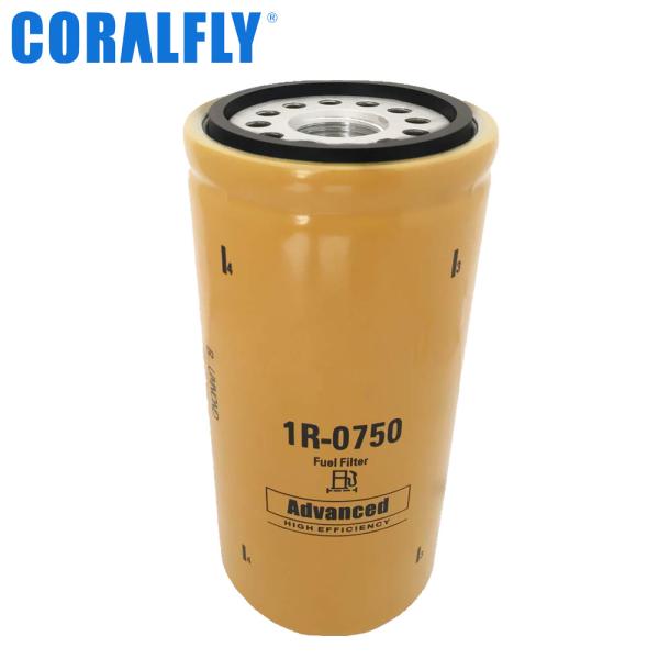 Filtro do separador de água do combustível de Caterpillar 1R0750 5 mícrons