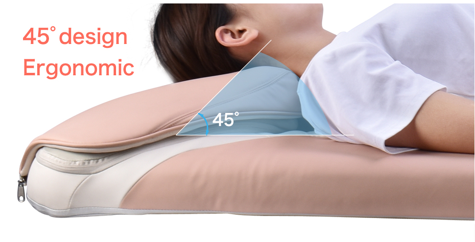 Full Body Massage Mattress with Shiatsu Neck Massager Heat Pad and Timing Control for Body Relaxation