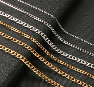 Premium Stainless Steel Cuban Chain - Six-Sided Grinding Finish