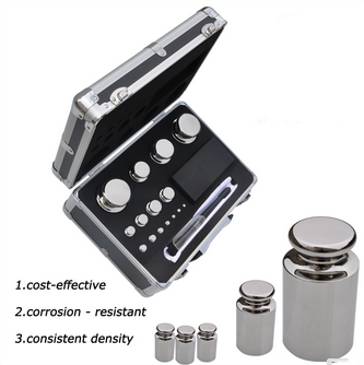 Вес установленное 1мг-200г тарировки нержавеющей стали ОИМЛ Э1