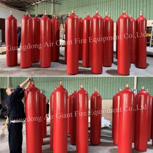 Inert Gas Argon IG55 Fire Extinguishing System Cylinder For Computer Room
