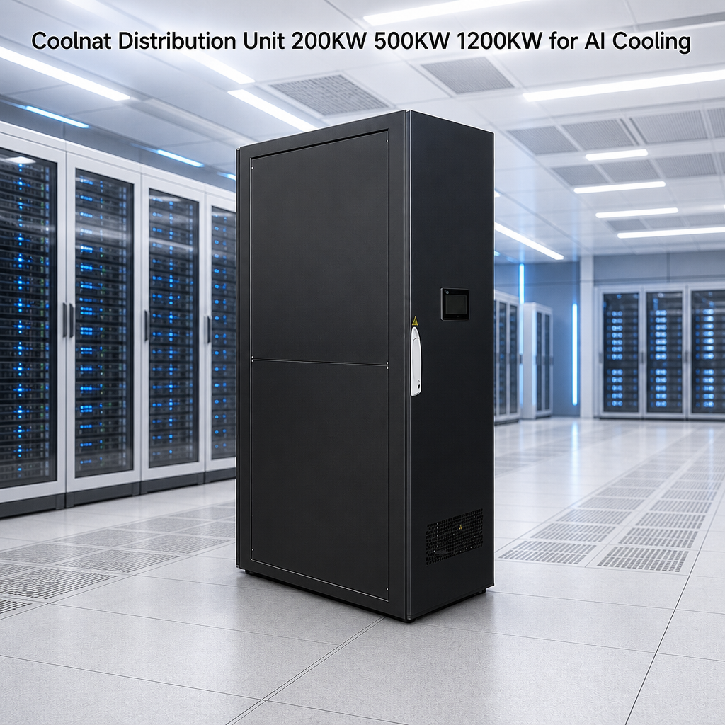 200KW 500KW 1200KW Liquid to Liquid Coolnant Distribution Unit  for AI Server Liquid Cooling Data Center Cooling 