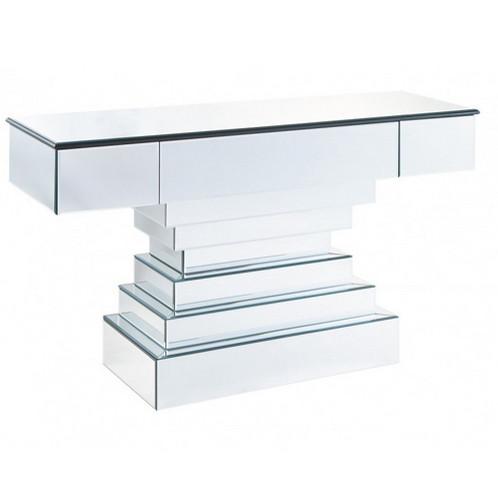 Meubles miroirs ODM Console mince Tables en verre Pour le salon du couloir