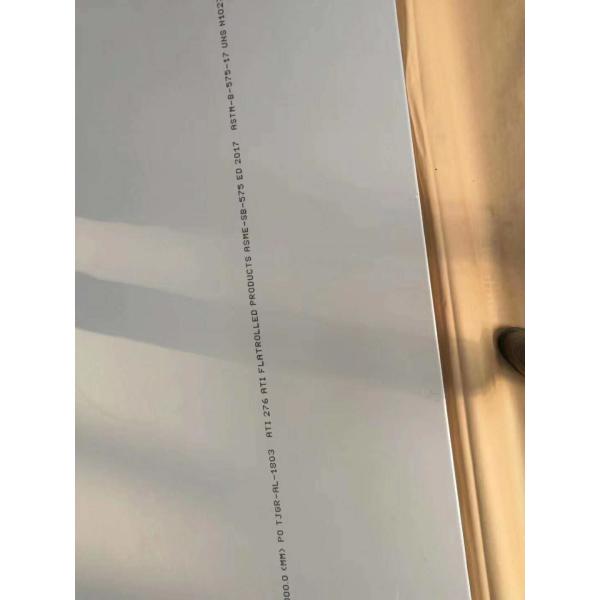 Покров из сплава никеля UNS N10276 ASTM B575 Hastelloy C276