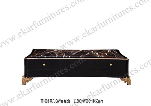 Coffee table marble coffee table neo classical furnitrue living room furniture TT-019