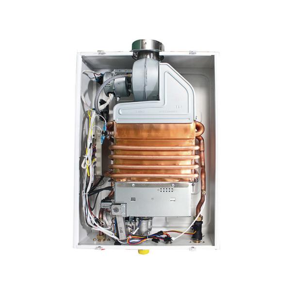 Indoor Low Pressure Shower Gas Water Heater 120V Thermostatic Instant Hot Water System