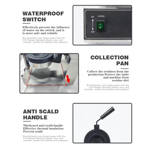10.5 кг валового веса многофункциональный не липкий пресс Панини для бургеров и вафли