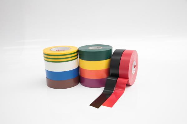 0.13mm PVC ruban adhésif électrique 20m pour l'isolation industrielle
