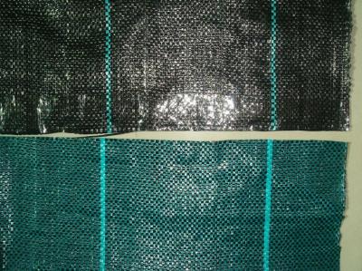 Home Garden PE PP Woven Ground Cover Fabric / Weed mat , Black