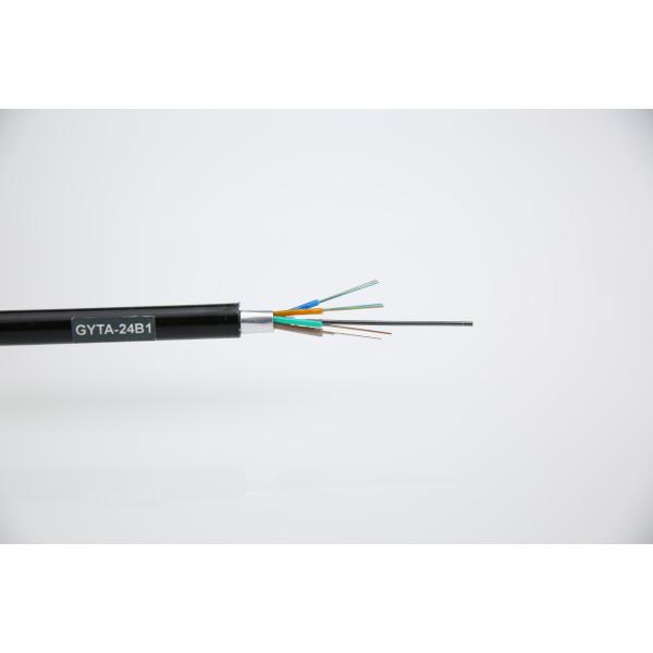 2-144f GYTA Алюминиевый бронированный наружный подземный оптический кабель для связи