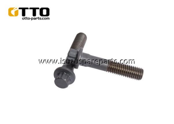 EXZ2001 6WG1T Excavator Head Bolt Isuzu Genuine Accessories 1090701140 Black Color