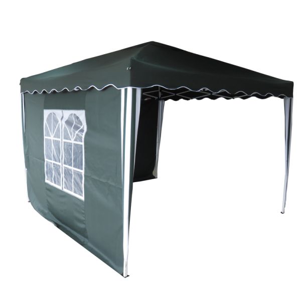 High Quality New Design Portable Garden Folding Roof Gazebo  Steel Foldable Gazebo