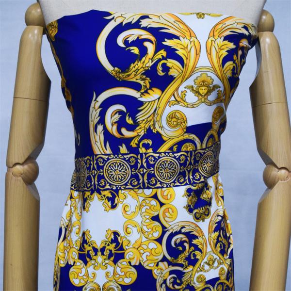 Полиэстер стиля острова печатая картину ширины ткани 1.5m изготовленную на заказ