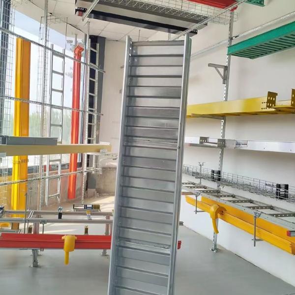 3m 6m Length Molded Reinforced Metal Cable Tray For Wall Mounted Or Hanging Type Mounted Installation