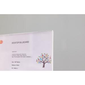 Прозрачный плаксигласовый T-образный акриловый щит столешница Биллборд Офисный отель