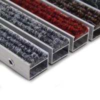 20 millimètres ont enfoncé le plancher en aluminium Mat For High Traffic Entrance en métal 6063 T5