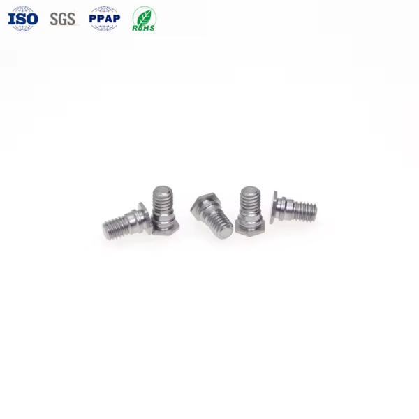 Écroues de broche auto-clincheuses en acier inoxydable / zinc revêtues de rivets sous pression FHS M2.5 M3 M4 M5 M6 M8 M10 auto-clincheuses