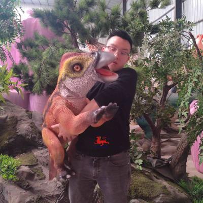 Amusement Park Products Robotic Animatronics Baby Realistic Iguanodonte Puppet