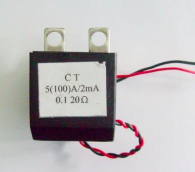 High Precise Instrument Use Mini Current Transformer , 50 / 60Hz 100A Current Transformer