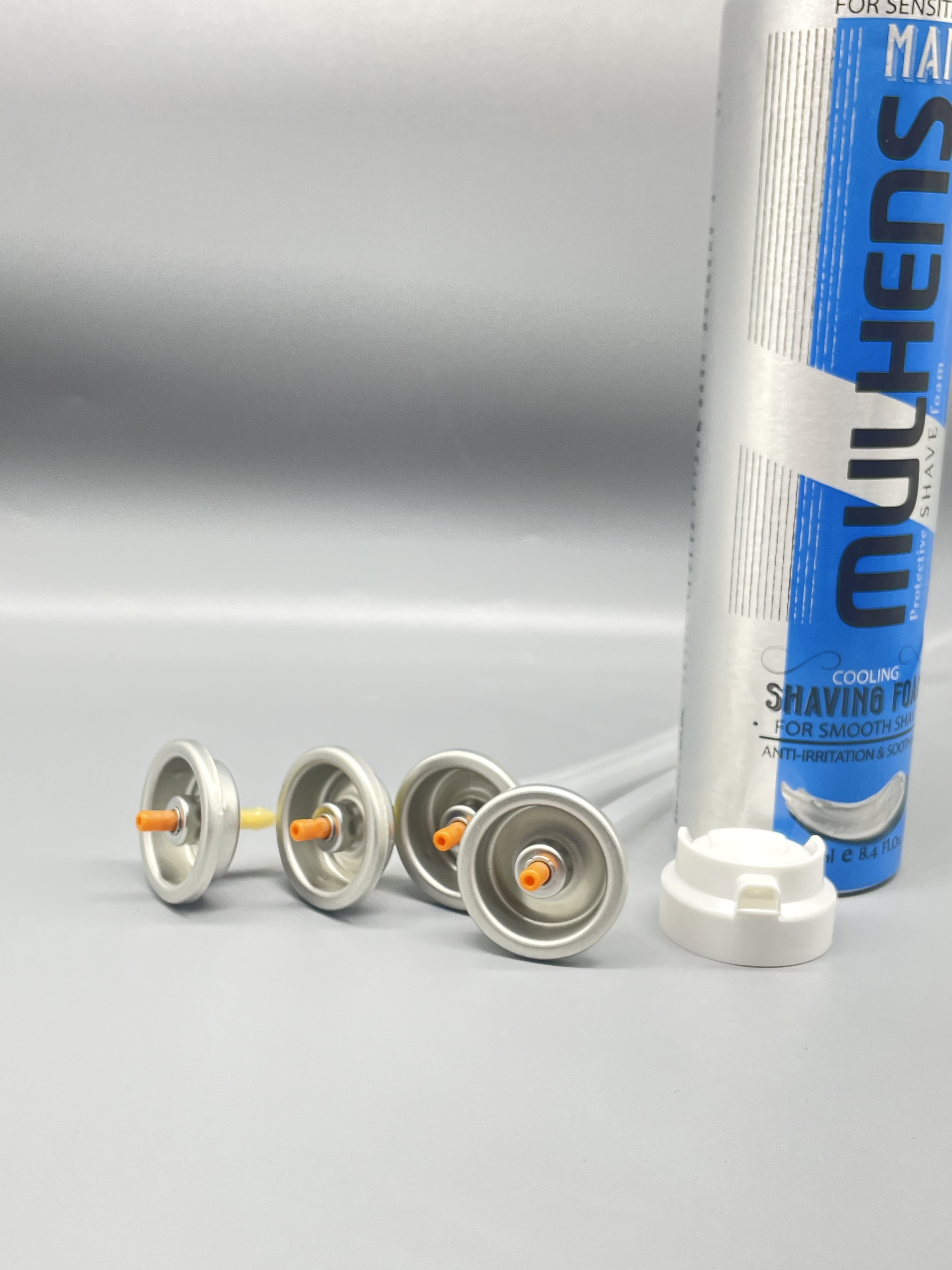 Controlled Foam Dispensing Aerosol Valve with Leak-Resistant Design for Versatile Grooming Product Application