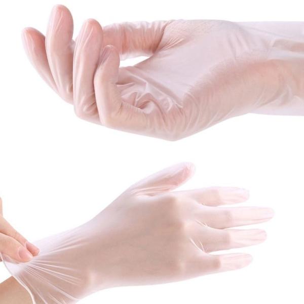 Disposable Pvc Chemical Gloves , Pvc Safety Gloves For Public Place