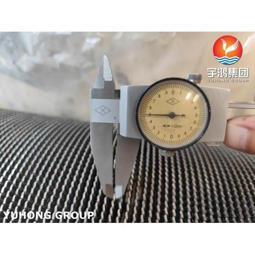SS409 Integral Low Serrated Finned Tube Helical ASTM A312 TP347