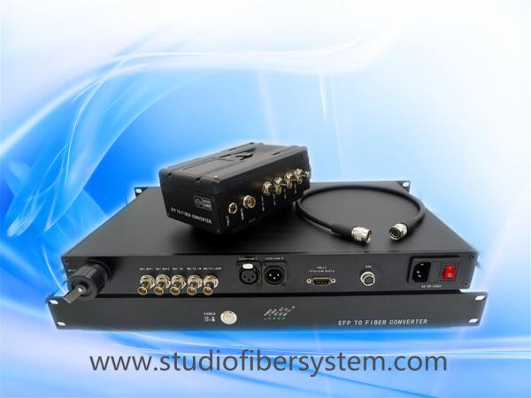 Sony RCU/RCP to fiber system with CONEC water-resistant RJ45 IP-67 connector for protection （JM-EFP-S19）