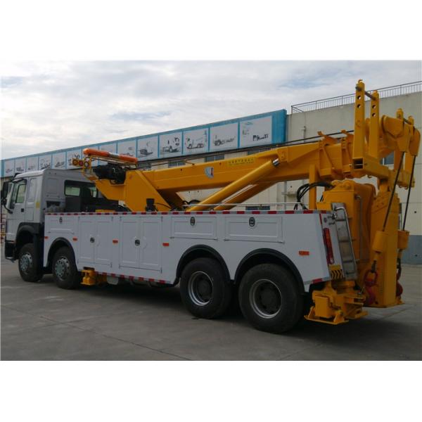 Professional Wrecker Tow Truck 8x4 371hp 40T 12 Wheels 40 tons Commercial Tow Truck