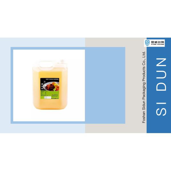 Large 4.5L Square Plastic HDPE Water Jug Liquid Utility Jug Empty Bottle