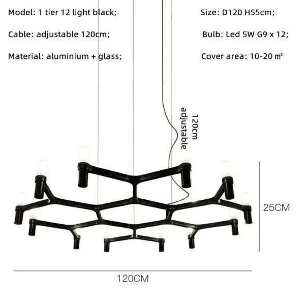 Creative Art Deco Pendant Lights Modern Luxury Chandeliers Crown Magnum Pendant（WH-AP-604）