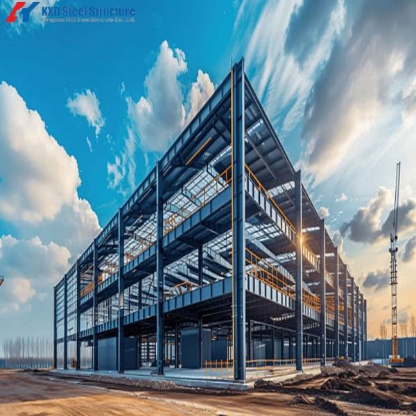 China Factory Steel Structure Buildings Price Metal Garage Store Production