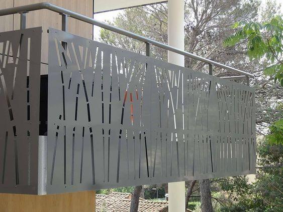 Wholesale price Villa Garden Decorative Laser Cut Steel Screen Fence Panels