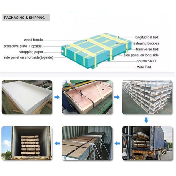 AISI 304 304L Hot Rolled Stainless Steel Plate No.1 Surface