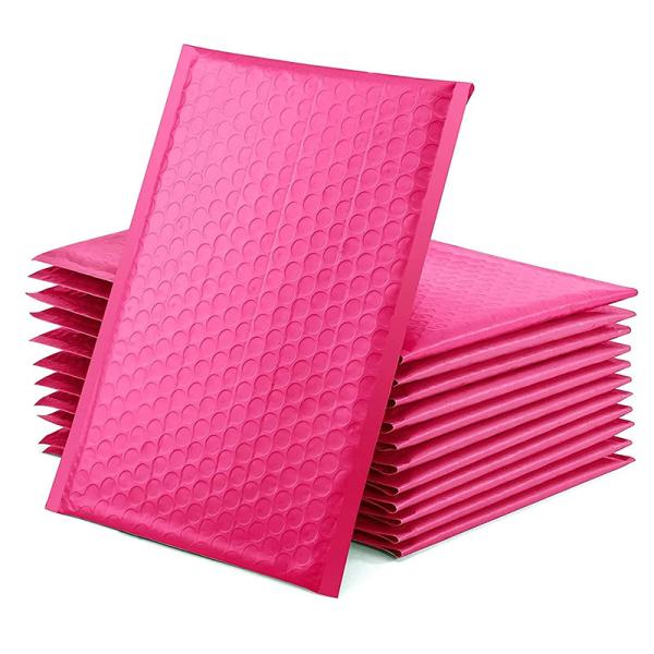 GDCX Packaging Bags Poly Bubble Envelopes Shipping Bubble Mailers and Bags Red Bubble Mail