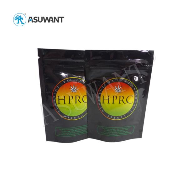 Heat Seal Mylar Plastic Medical Weed k Bags Stand Up 4 Oz Smell Proof