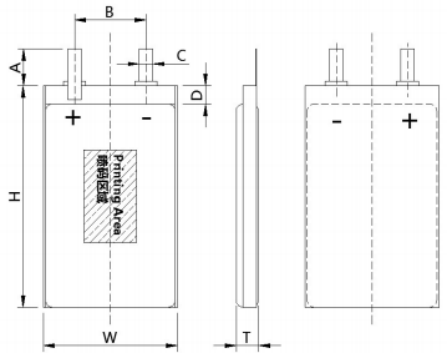 Литий-полимерный аккумулятор 102540 3.7V 1200mAh Li-Po аккумулятор для косметического оборудования
