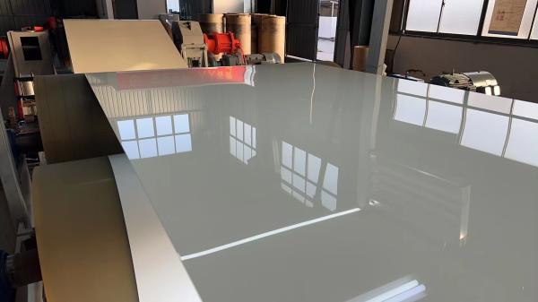 Alloy 3005 White Color 0.65mm Thick 1000mm Wide White Color Coating Aluminum For Washing Machines And Dryers Producing