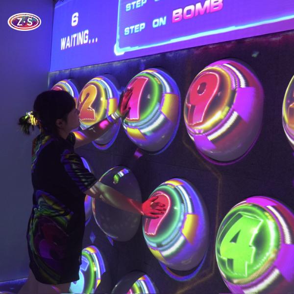Immersive Interactive Motion Games Immersive Bouncing Sphere for Play Locations