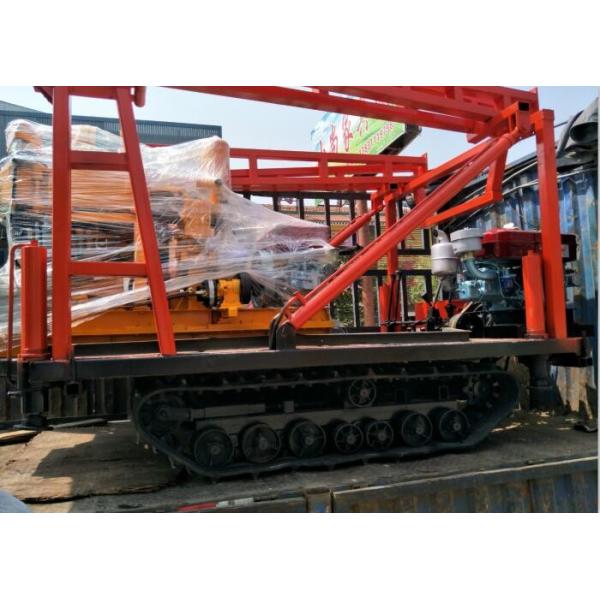 Rubber Track 400M 10T Crawler Mounted Drill Rig