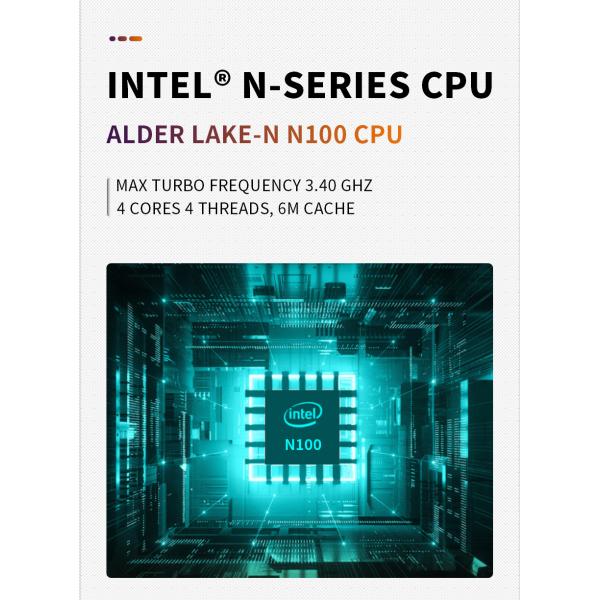 OEM 8 Inch Ips Touch Screen Mini Laptop Computer 12g Ddr5 1tb Ssd For Home Business