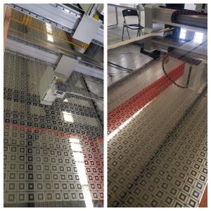 Máquina de gravura a laser de aço inoxidável para o movimento de ligação de