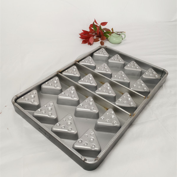 600*400*50mm 20 подносов торта треугольника 1.0mm связей печь