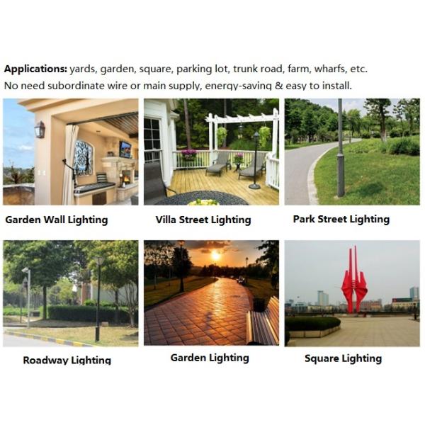 10W Solar LED Street Light Solar LED garden Light IP65 waterproof