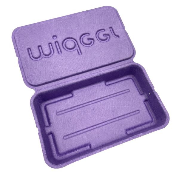 Biodegradable Color Pulping Paper Tray Eco-Friendly Pulp Molded Pen Packaging Tray