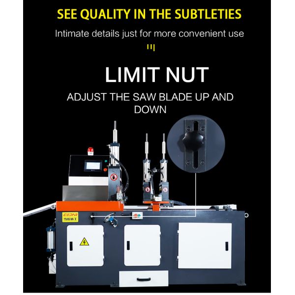 Aluminum Cutting Machine XS-455CNC Automatic Feeding Circular Sawing Machine