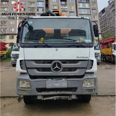 2014 Pompes à béton d'occasion avec châssis Mercedes pour Zoomlion 52m Capacité dans les travaux miniers et de construction de l'énergie