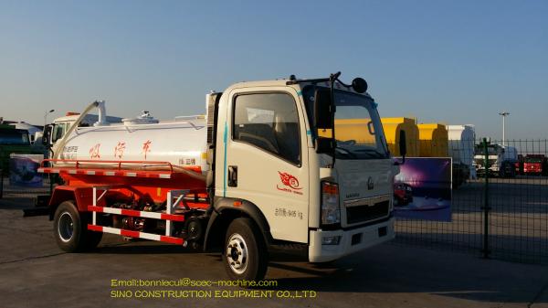 12000 Liters Special Purpose Truck Sewage Water Suction Truck Anti Rust