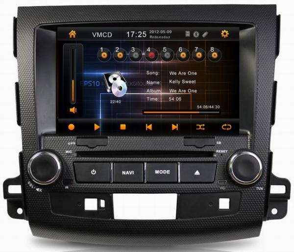 Autoradio for Mitsubishi Outlander 2006-2012 with car mp4 player bluetooth driver OCB-8063