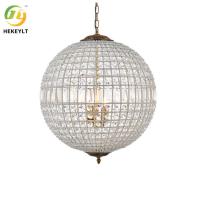 candelabro luxuoso moderno do globo de 5 luzes 60W com Crystal Accents